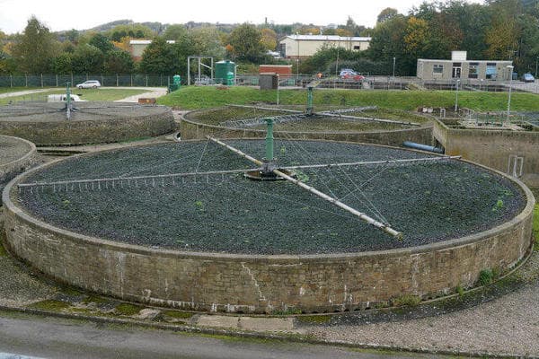 Water treatment filtration plant